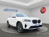 Usata BMW X4 Sport Line 190 CV (139 kW) 2022 Bianco SUV