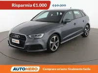 Usado Audi A3 116 CV (85 kW) 2019 Plateado Berlina
