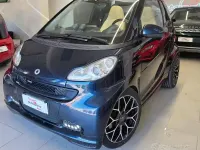Usata Smart ForTwo Cabrio Brabus Xclusive 102 CV (75 kW) 2011 Blu notte metallizzato Cabrio