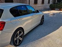Usata BMW 120 Sport Line 190 CV (139 kW) 2015 Bianco Utilitaria
