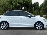 Usata Audi A1 S-Line 90 CV (66 kW) 2017 Bianco Utilitaria