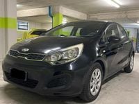 Usata Kia Rio EX 86 CV (63 kW) 2011 Nero Berlina