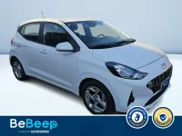 Usata Hyundai i10 67 CV (49 kW) 2023 Bianco pastello Utilitaria