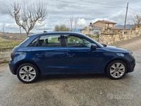 Usata Audi A1 Sportback S-Line 90 CV (66 kW) 2014 Blu Utilitaria