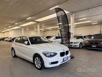 Usata BMW 114 Sport Line 95 CV (69 kW) 2014 Bianco Utilitaria