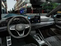 Ny VW Golf VIII R-line Plus 150 HK (110 kW) 2026 Blå Sedan
