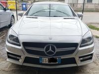 Usata Mercedes SLK200 Premium 184 CV (135 kW) 2013 Argento Cabrio