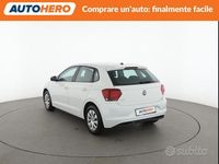 Usata VW Polo Trendline 80 CV (58 kW) 2018 Bianco Utilitaria