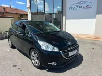 Usata Peugeot 208 Allure 82 CV (60 kW) 2014 Nero Utilitaria