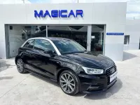 Begagnad Audi A1 S-Line 90 HK (66 kW) 2018 Svart Halvkombi