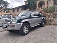 Usata Mitsubishi L200 116 CV (85 kW) 2002 Verde Pick-up