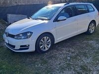 Usata VW Golf VII 110 CV (80 kW) 2017 Bianco Station wagon
