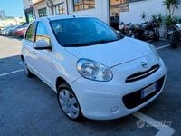 Usata Nissan Micra Acenta 80 CV (58 kW) 2012 Bianco Berlina