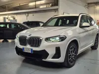 Usata BMW X3 M Sport 190 CV (139 kW) 2022 Bianco SUV