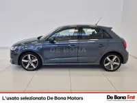 Usata Audi A1 Sportback Sport 116 CV (85 kW) 2016 Azzurro Utilitaria