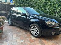 Usata VW Golf VI Highline 110 CV (80 kW) 2008 Nero Utilitaria