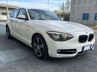 Usata BMW 118 Sport Line 143 CV (105 kW) 2012 Bianco Utilitaria