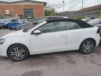 Usata VW Golf 105 CV (77 kW) 2011 Bianco Cabrio