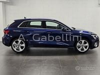 Usata Audi A3 Advanced 150 CV (110 kW) 2021 Blu Berlina