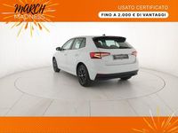 Usata Skoda Fabia 95 CV (69 kW) 2024 Bianco luna metallizzato Berlina