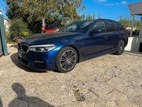 Usata BMW 520 M Sport 190 CV (139 kW) 2018 Blu/azzurro Station wagon