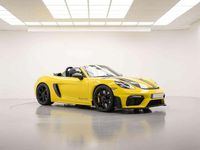Usata Porsche 718 Spyder 500 CV (367 kW) 2024 Giallo racing Cabrio