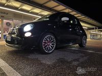 Usata Abarth 500 Custom 135 CV (99 kW) 2013 Nero Utilitaria
