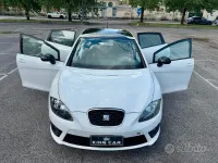 Usata Seat Leon FR 211 CV (155 kW) 2009 Bianco Utilitaria