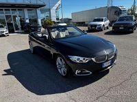 Usata BMW 420 Luxury Line 184 CV (135 kW) 2015 Nero Cabrio