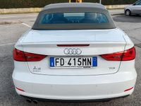 Usata Audi A3 Cabriolet Comfort 150 CV (110 kW) 2016 Bianco Cabrio