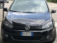Usata VW Golf VI Highline 122 CV (89 kW) 2009 Nero Utilitaria