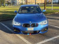 Usata BMW 114 M Sport 95 CV (69 kW) 2017 Blu/azzurro Utilitaria