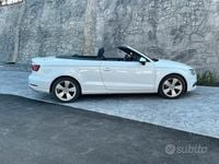 Usata Audi A3 Cabriolet Ambition 110 CV (80 kW) 2016 Bianco Cabrio