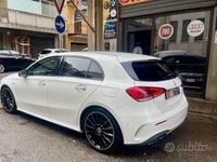 Usata Mercedes A180 AMG 108 CV (79 kW) 2018 Bianco Berlina