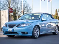 Usata Saab 9-3 Cabriolet Vector 150 CV (110 kW) 2010 Blu/azzurro Cabrio