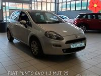 Usata Fiat Punto Evo Lounge 75 CV (55 kW) 2014 Grigio Utilitaria