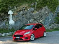 Usata Ford Fiesta ST-Line 86 CV (63 kW) 2019 Rosso Utilitaria