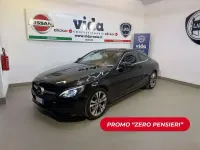 Usata Mercedes C220 170 CV (125 kW) 2017 Nero Coupé