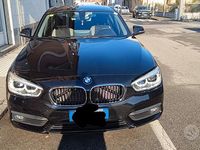 Usata BMW 116 Advantage 116 CV (85 kW) 2017 Nero Utilitaria