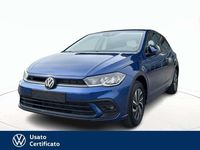 Usata VW Polo 80 CV (58 kW) 2022 Blu Utilitaria