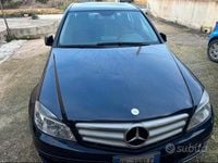 Begagnad Mercedes C220 2008 Blå Sedan