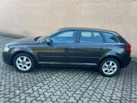 Usata Audi A3 Attraction 102 CV (75 kW) 2008 Nero Utilitaria