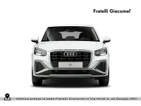 Usata Audi Q2 Ambiente 116 CV (85 kW) 2025 2y bianco ghiacciaio metallizzato SUV