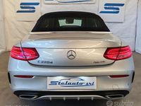 Usata Mercedes C220 Premium 170 CV (125 kW) 2018 Grigio Cabrio