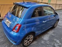 Usata Fiat 500 Lounge 69 CV (50 kW) 2020 Blu Utilitaria