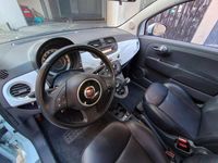 Begagnad Fiat 500 Lounge 101 HK (74 kW) 2010 Blå Cab