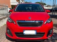 Usata Peugeot 108 Active 69 CV (50 kW) 2018 Rosso Utilitaria