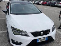 Usata Seat Leon FR 150 CV (110 kW) 2013 Bianco Berlina