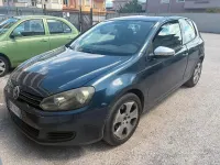Usata VW Golf VI 110 CV (80 kW) 2009 Bluazzurro Utilitaria