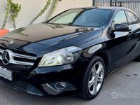 Usata Mercedes A180 109 CV (80 kW) 2014 Nero Berlina
